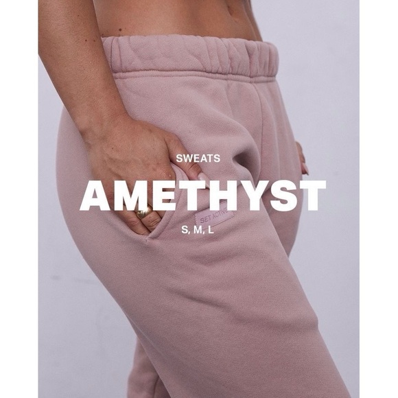 SET ACTIVE SWEATPANTS - AMETHYST - Picture 9 of 10